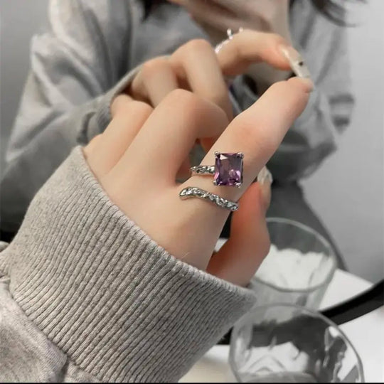 Open Snake Rings Adjustable in Many Variants for Men and Women