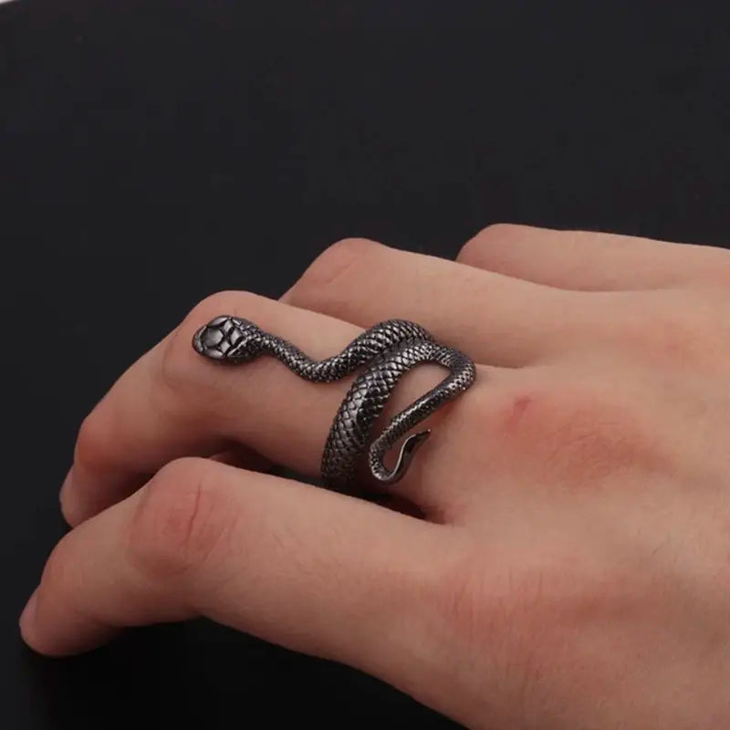 Open Snake Rings Adjustable in Many Variants for Men and Women