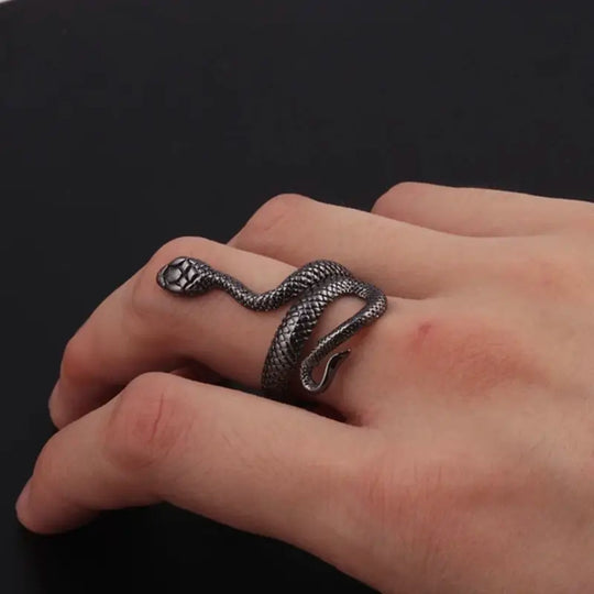 Open Snake Rings Adjustable in Many Variants for Men and Women