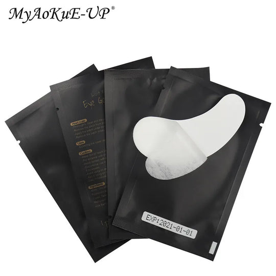 HOT 50/100 Pairs Eyelash Pad Gel Patch