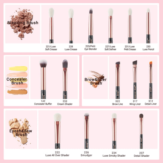 Jessup Makeup Brushes Set 15pcs Make up
