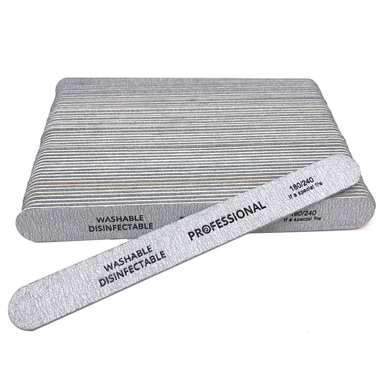 100Pcs Professional Nail Files