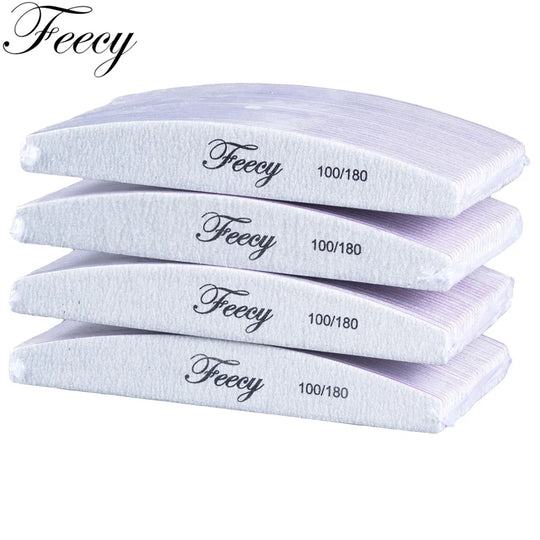 Nail Files 5/10Pcs/Lot 100/180 Durable Buffing Grit