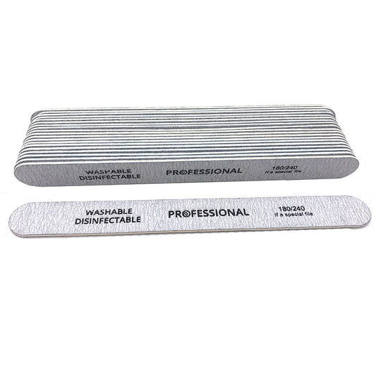100Pcs Professional Nail Files