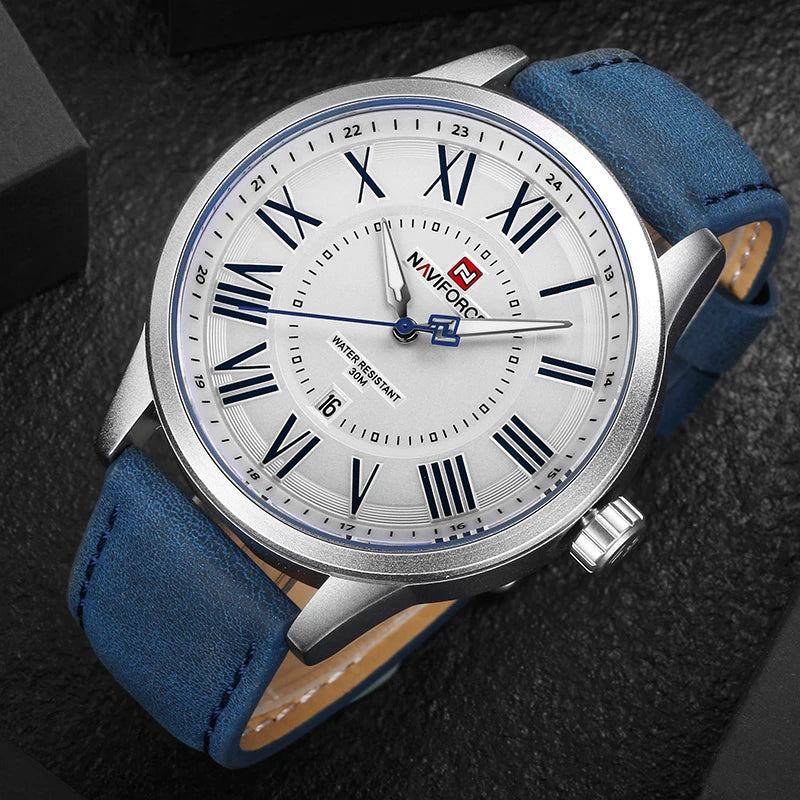 2018 New NAVIFORCE Men Quartz Sports Military Watches Men's