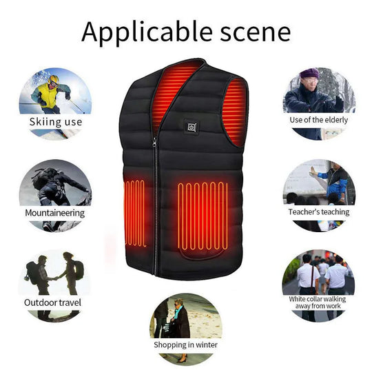 Smart Heating Cotton Vest