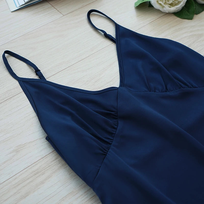2022 Fashion Women Satin Dress
