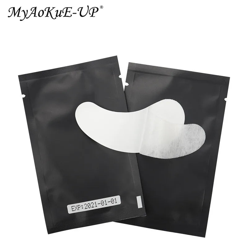 HOT 50/100 Pairs Eyelash Pad Gel Patch