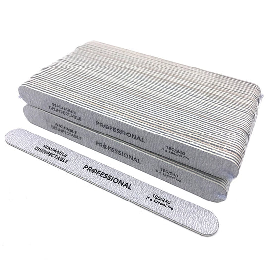 100Pcs Professional Nail Files