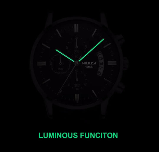 NIBOSI Men Watch Top Brand Fashion Watches