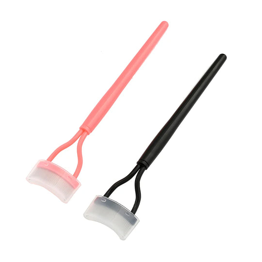 Eyelash Curler Beauty Makeup Lash Separator Foldable Metal Eyelash Brush