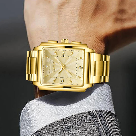 Man Wristwatch Waterproof Luminous Chronograph