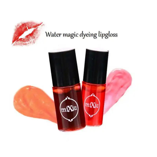 Women Lip Gloss Waterproof Multifunction Makeup Tint Dyeing Liquid Lipgloss Blusher Long Lasting Makeup Cosmetics