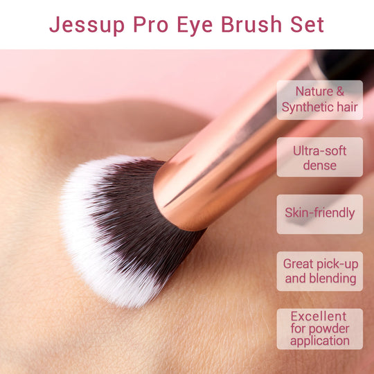 Jessup Makeup Brushes Set 15pcs Make up